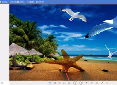 2345看图王中播放幻灯片的详细步骤