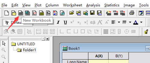 Origin将两张图合成一张的操作方法
