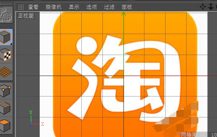 C4D视图里插入图片的操作方法