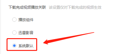 迅雷11如何设置使用系统默认播放器？迅雷11设置使用系统默认播放器的方法