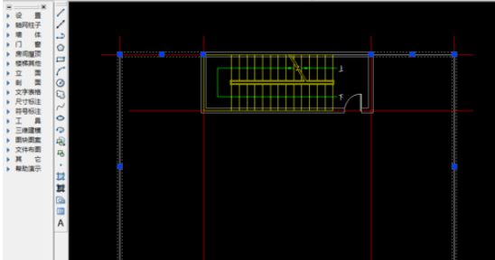 天正建筑2014绘制建筑物顶层平面图的操作教程
