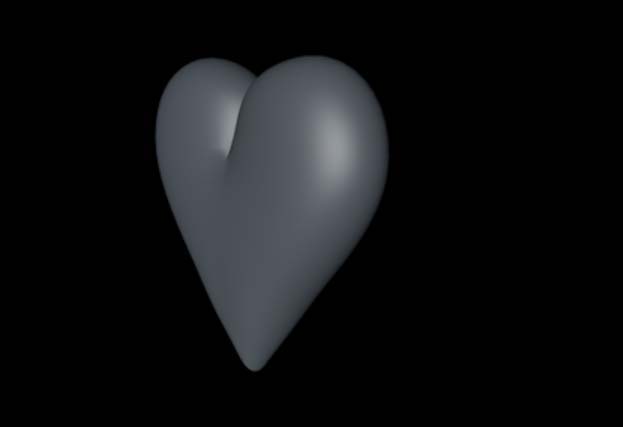 C4D设计心形图案的方法步骤