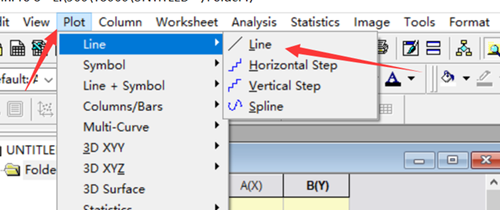 Origin将两张图合成一张的操作方法