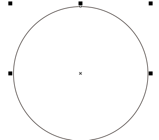 CorelDraw2019如何快速找到圆心并画圆?CorelDraw2019快速找到圆心并画圆的方法