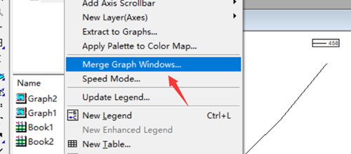 Origin将两张图合成一张的操作方法