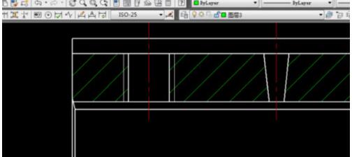 AutoCAD2018绘制剖面线的操作流程