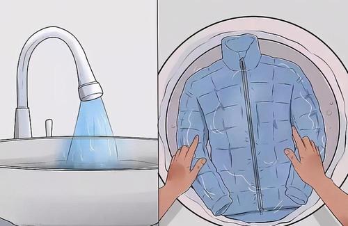 为了不破坏羽绒服的保暖性,下列哪种清洗方式更适合