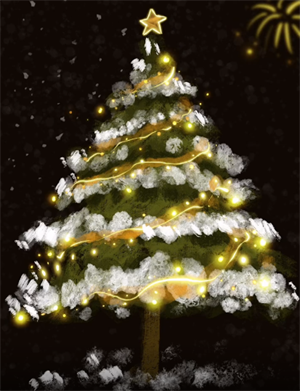 vivo手机怎么画圣诞树?vivo手机画圣诞树方法