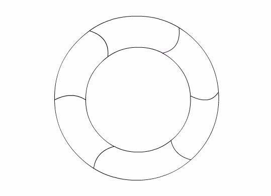Flash设计彩色游泳圈的操作方法