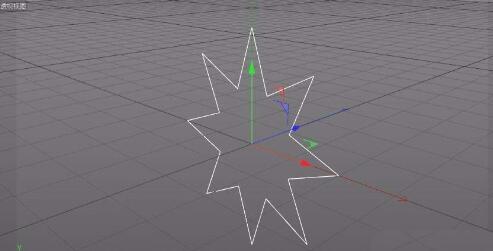 C4D制作五角星的操作方法