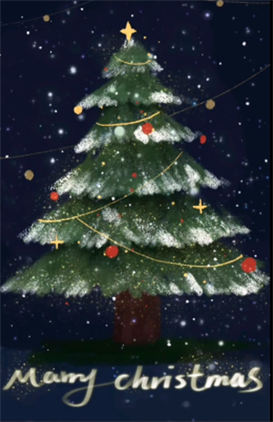 vivo手机怎么画圣诞树?vivo手机画圣诞树方法