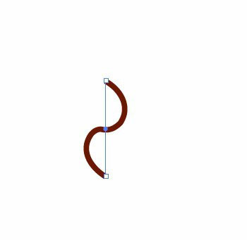 ai把一条直线做成S型曲线的详细步骤