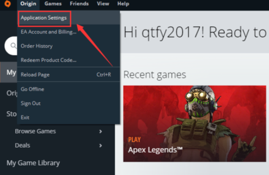 Origin橘子平台更改为中文的操作教程