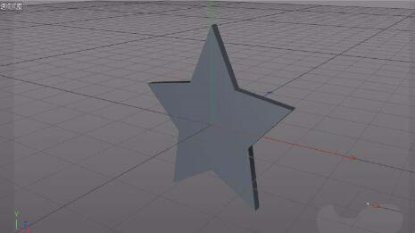 C4D制作五角星的操作方法
