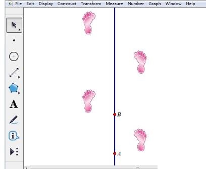 几何画板创建滑行反射变换的操作方法