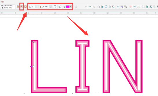 cdr字体怎么制作虚线点？cdr设计中心虚线字体方法介绍