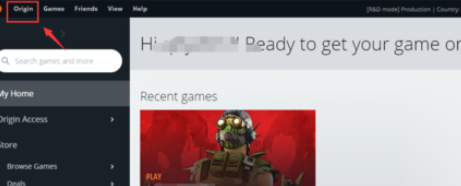 Origin橘子平台更改为中文的操作教程