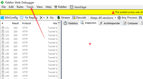 fiddler怎么最小化隐藏窗口?fiddler最小化隐藏窗口教程