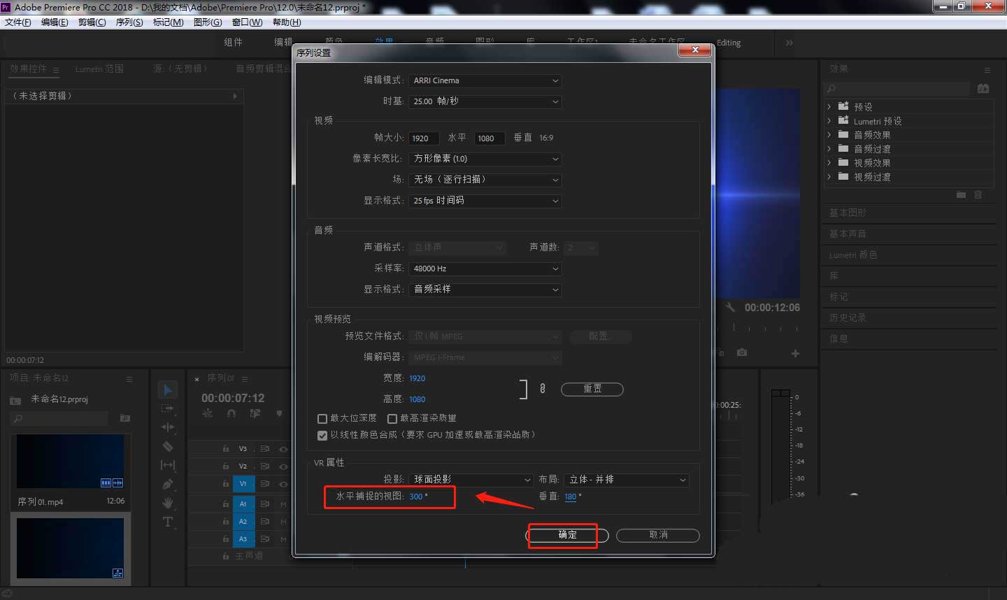 premiere怎么调整水平捕捉视图角度?premiere视图角度的设置方法