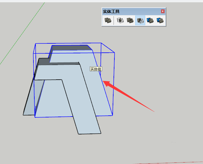 草图大师建模央视大楼的操作步骤