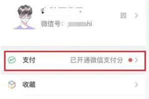 微信支付分进行关闭的操作方法