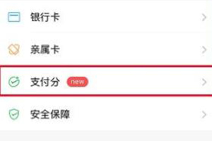 微信支付分进行关闭的操作方法