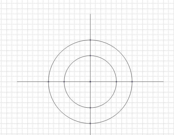 Microsoft Office Visio绘制一个钥匙扣平面图的操作教程