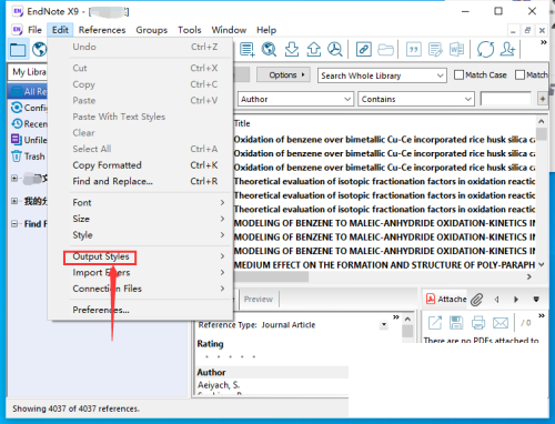 Endnote怎么设置ACS格式?Endnote设置ACS格式教程