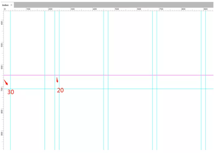 Axure RP创建全局和页面辅助线的图文操作方法