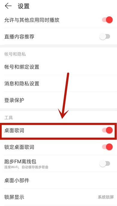 网易云音乐在哪开启桌面歌词 网易云音乐设置桌面锁定歌词方法