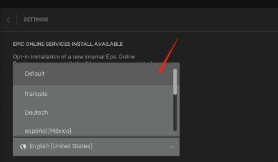 EPIC游戏平台怎么设置切换中文语言?EPIC游戏平台设置切换中文语言的方法