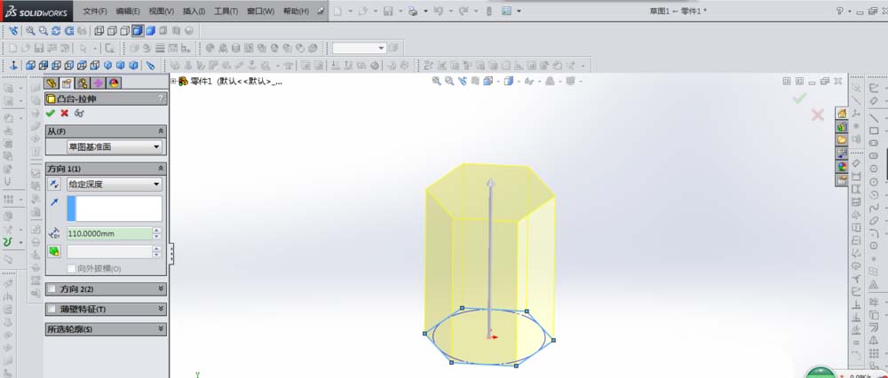 Solidworks给零件增添螺纹孔的操作教程