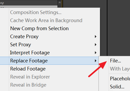 AE收集文件后发现素材消失了的解决步骤