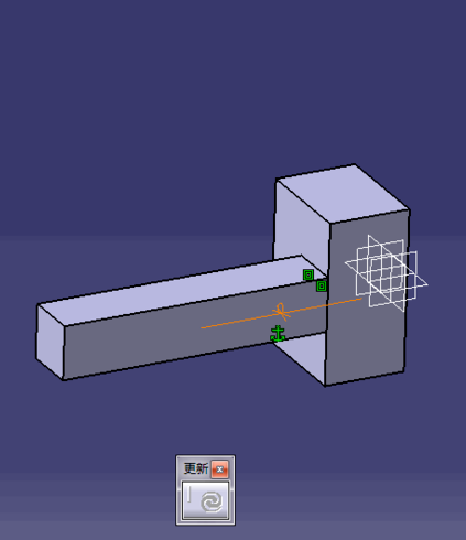 Catia里进行接触约束和定位约束的操作步骤