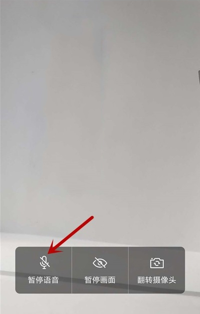 企业微信视频会议关闭语音方法