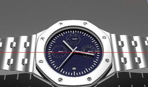 3Ds MAX绘制手表的操作方法