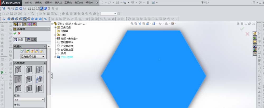 Solidworks给零件增添螺纹孔的操作教程