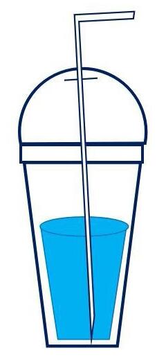 wps设计奶茶杯子图标的操作方法