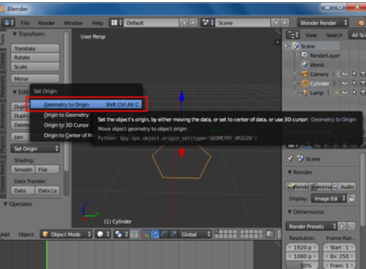 Blender中制作蜂巢网格的使用方法