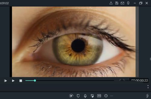 万兴喵影怎样设置瞳孔转场特效?filmora画面转场效果制作步骤