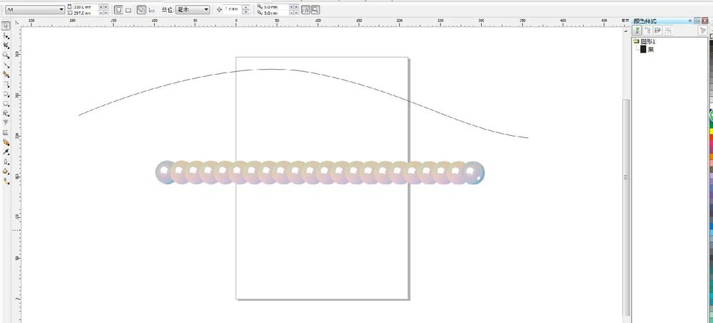 CorelDraw X4制作漂亮珍珠项链的操作教程