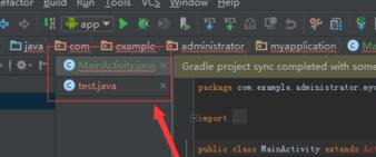 Android Studio修改标签显示位置的方法