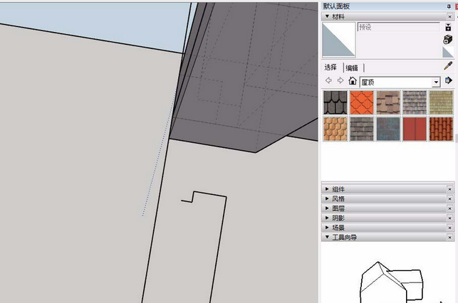 草图大师绘制cad外饰面的具体图文操作