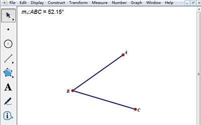 几何画板使用度数标注角度的图文方法