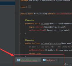 Android Studio修改标签显示位置的方法