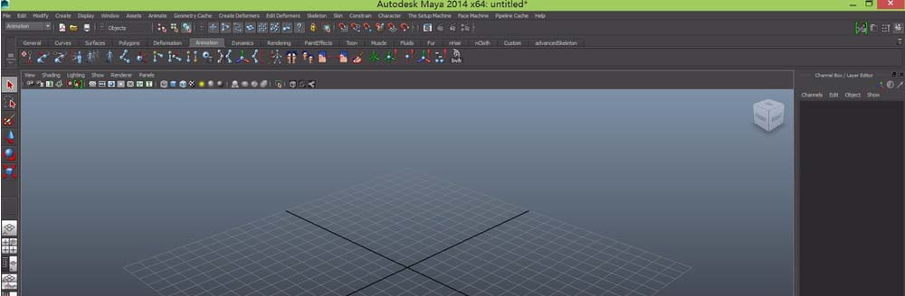 maya打开BVH数据的操作教程