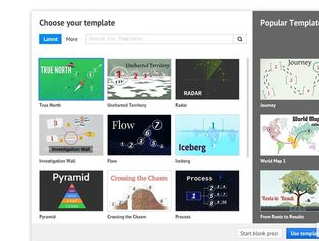 prezi在线设计演示文稿的方法步骤