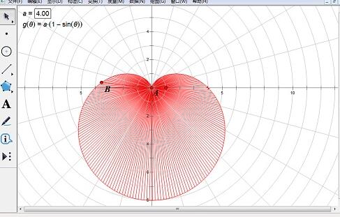 几何画板笛卡尔心形函数的制作方法