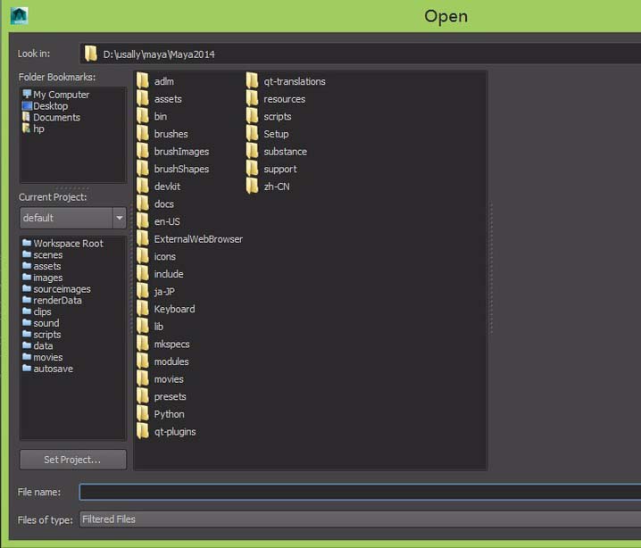 maya打开BVH数据的操作教程