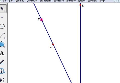 几何画板使用椭圆第二定义使用方法